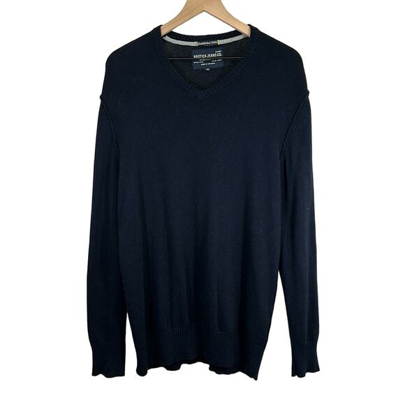 Nautica Other - Nautica Knitted Blue Sweater Men’s Medium